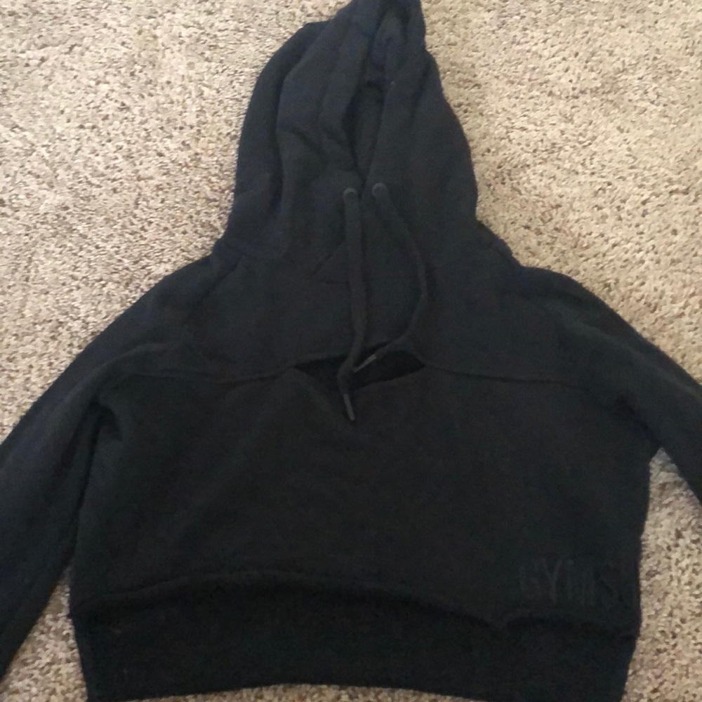 Gymshark Raw Edge Cropped Hoodie